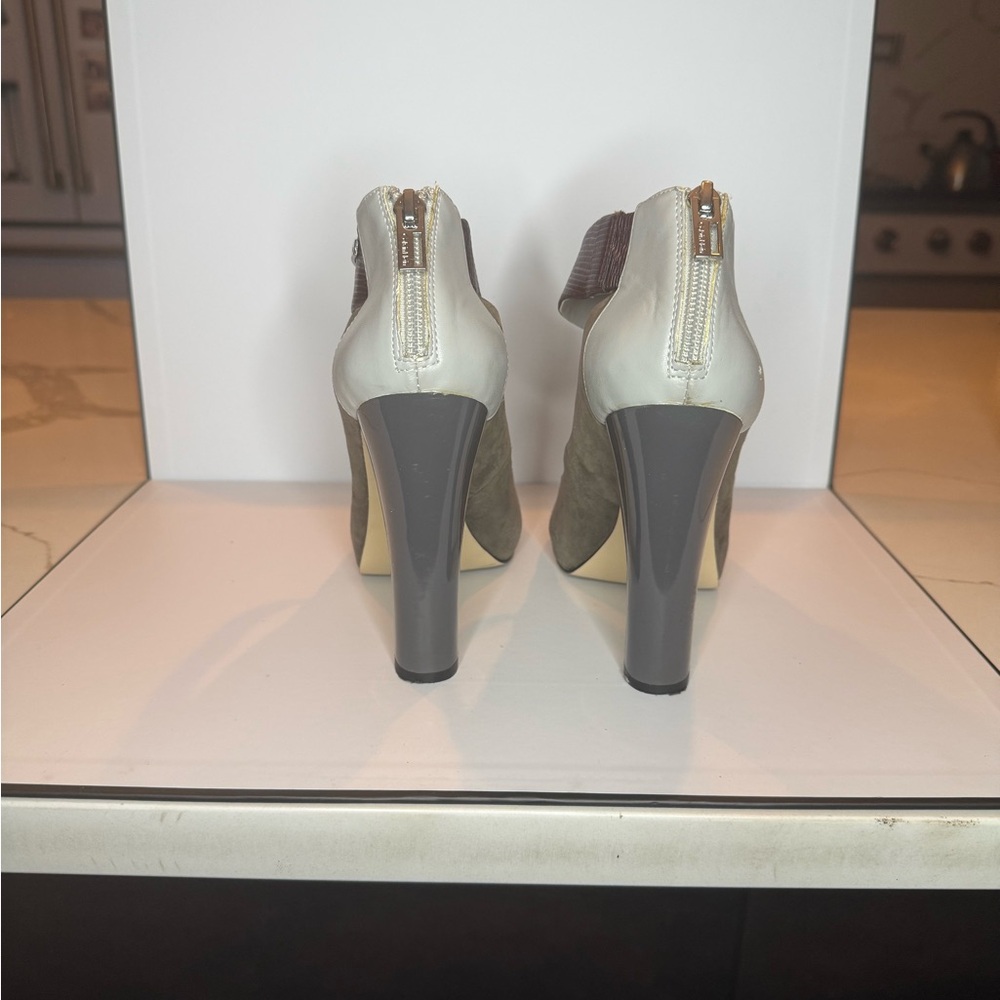 Calvin Klein Stylish Two-Tone Heels